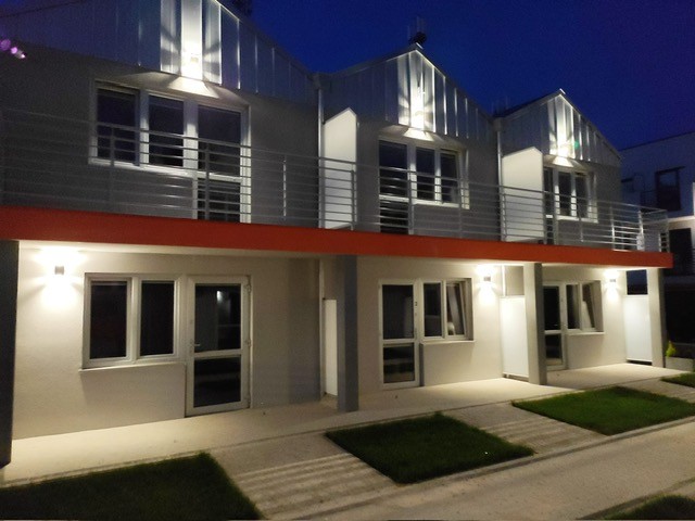 new apartment building